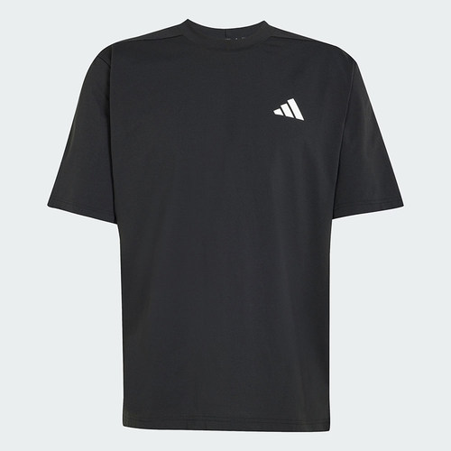Adidas/阿迪达斯正品夏季新款男士宽松训练运动透气短袖JC5260
