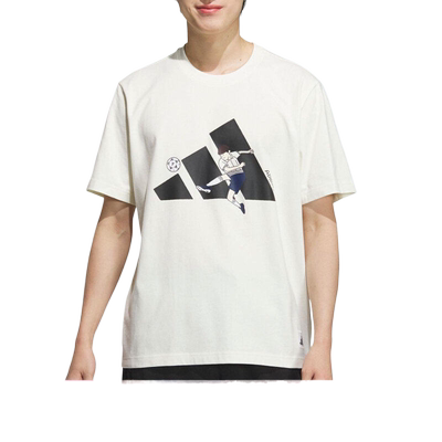 Adidas/阿迪达斯正品夏季男士圆领宽松套头经典短袖T恤KC2866