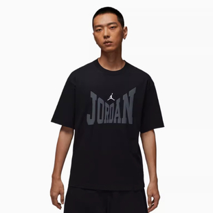 新款 NIKE耐克男装夏JORDAN短袖印花篮球训练运动T恤HV3895-010