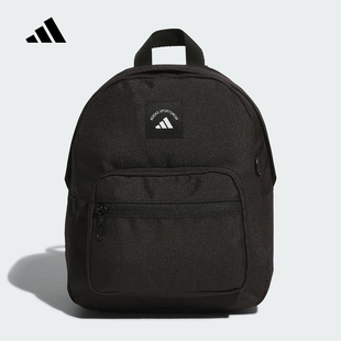 Adidas阿迪达斯黑色书包女子MINI迷你运动休闲双肩包背包 KE4018