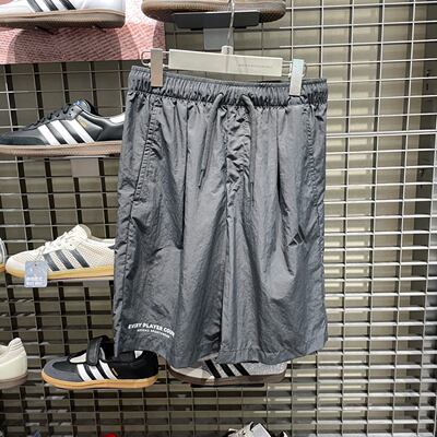 正品阿迪达斯男裤夏季新款Verbiage速干运动五分裤梭织短裤KR2603