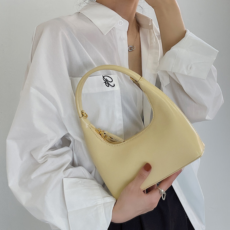 jpjclassic牛皮贝壳包手提包女单肩斜挎链条包休闲可爱mini小包包