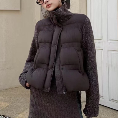 90新国白鸭绒女新国标羽绒服