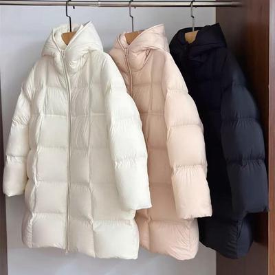 江南同款中长泡芙女士羽绒服