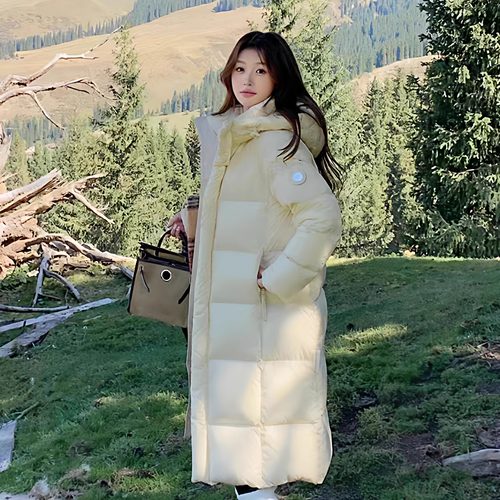 白鸭绒加厚单件保暖长袖拉链直