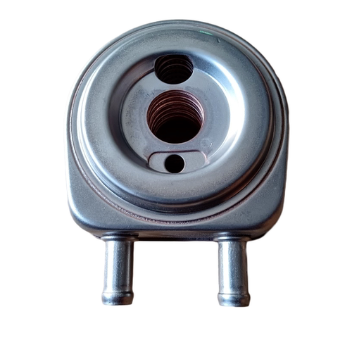 适用于长安CS75机油冷却器散热器机油格底座