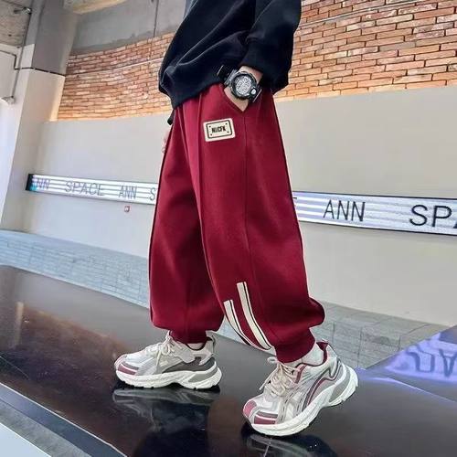 男童春秋休闲卫裤长裤棉