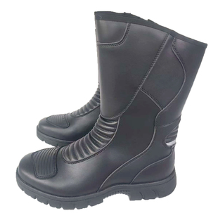 铁骑摩托车骑行靴男摩旅装备交警靴子骑警马靴四季高帮机车鞋女