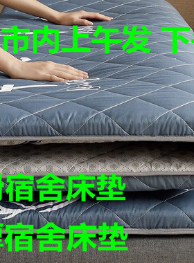 学生宿舍单人加厚软床垫 可折叠地铺垫 宿舍90cm床褥子 特价包邮