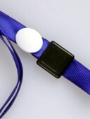 赛兄纳弟1.0cm证件挂绳工作证胸牌公交卡套展会证胶挂绳100条一包