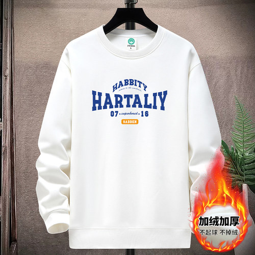 时尚潮流圆领卫衣冬季男青年学生