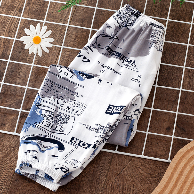 兒童燈籠褲休閑夏季男防蚊褲薄款