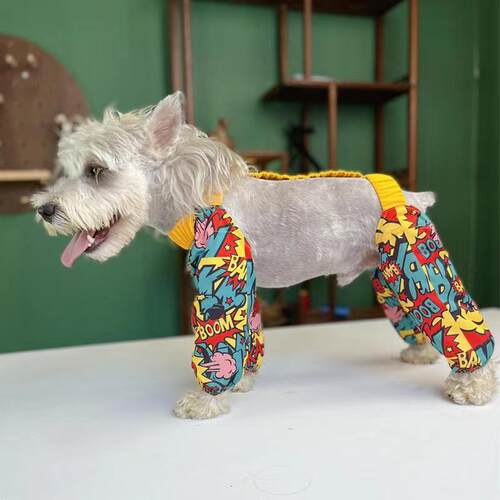 宠物防脏腿裤户外防尘防尿