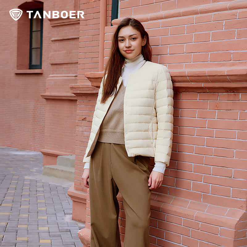 坦博尔时尚轻薄羽绒内恤女