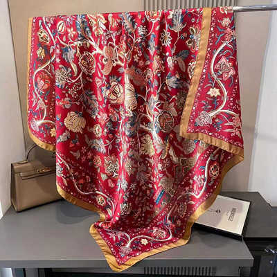 围巾保暖女春秋高级感时尚洋气