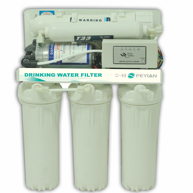 包邮reverse osmosisr反渗透净水器直饮微电脑控制ro直饮工厂直销