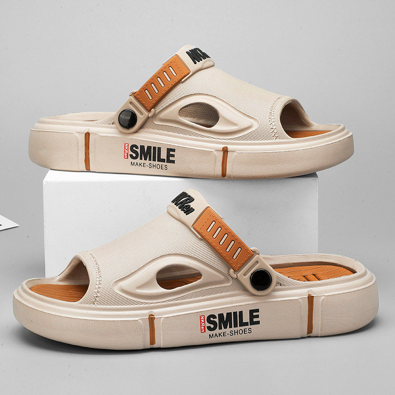 合成鞋业潮牌拖鞋男2026新款夏季外穿踩屎感防滑大码运动涉水两用