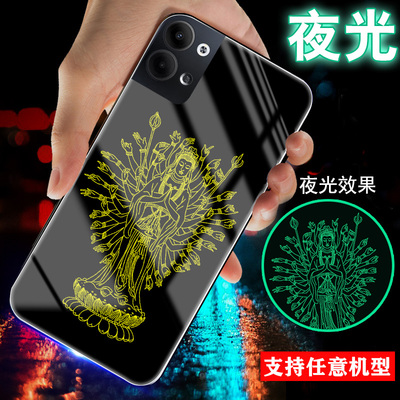 适用OPPOreno15手机壳玻璃