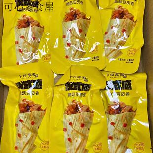 卜珂豆皮卷脆菇海带豆皮卷香辣条豆制品蔬菜干豆干辣条零食