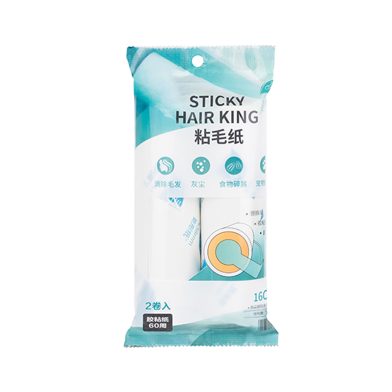 春风粘毛器替换胶纸可撕式零食衣服宠物毛发除尘滚筒替换装粘毛纸
