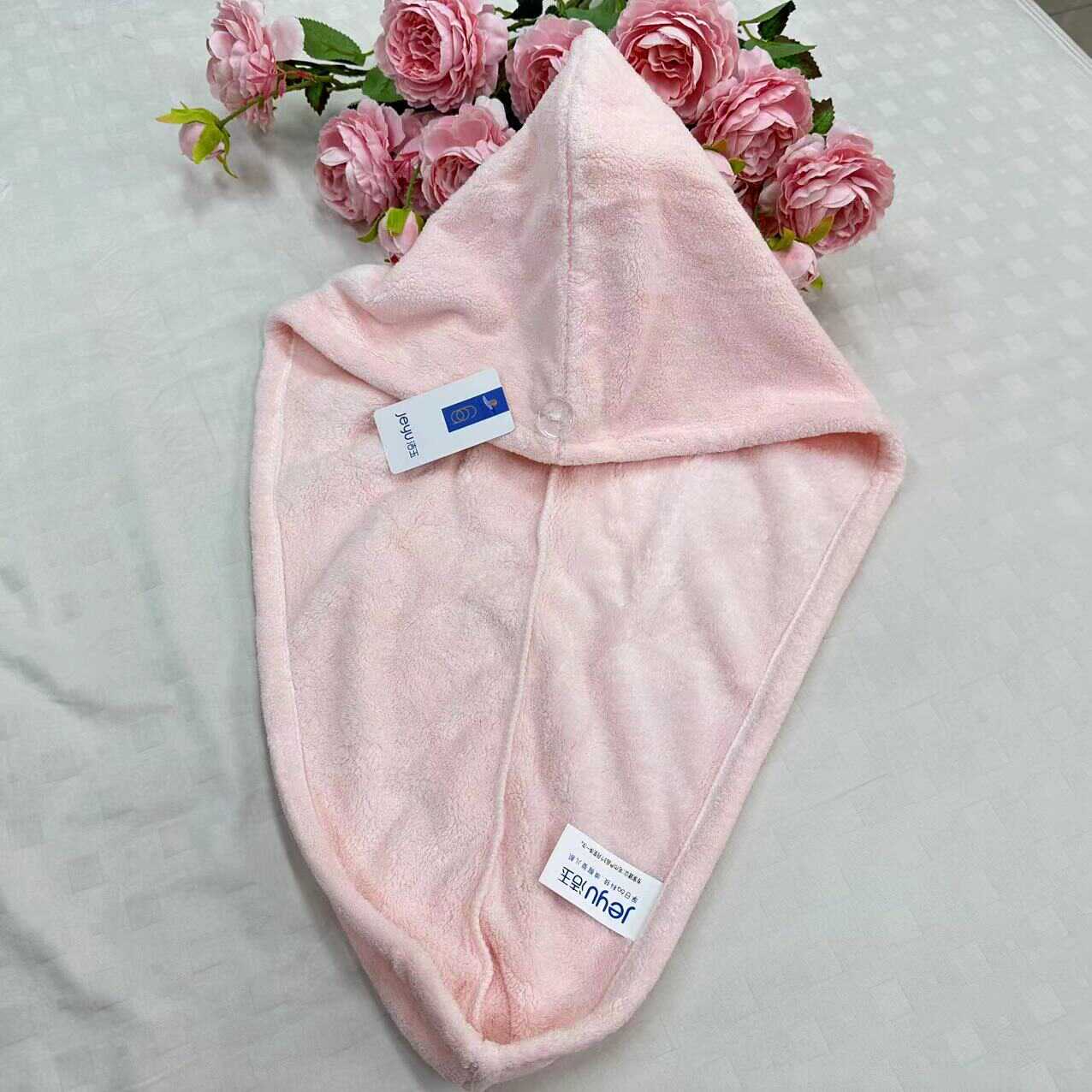 品牌超细纤维干发帽强吸水不掉毛干发巾擦头速干包头毛巾男女通用