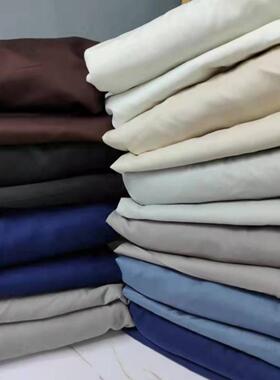 品牌外贸瑕疵100%纯棉斜纹平纹床笠简约纯色180*200*25双人灰色