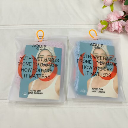 出口干发帽超强吸水速干美国黑科技waffle华夫格纤维网红贵妇款女