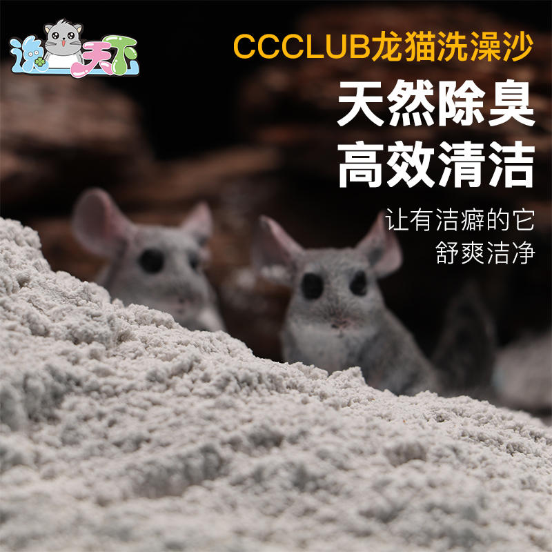 美国ccclub俱乐部龙猫火山灰洗澡