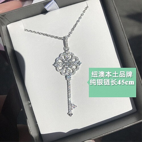 新西兰太阳花气质百搭钥匙项链
