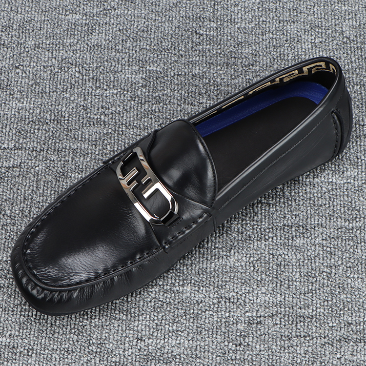 纯皮男士豆豆鞋真皮舒适轻便百搭休闲鞋男款秋季2025新款驾车鞋子,流行男鞋,乐福鞋（豆豆鞋）,淘宝优惠券,粉丝福利购,淘宝优惠卷