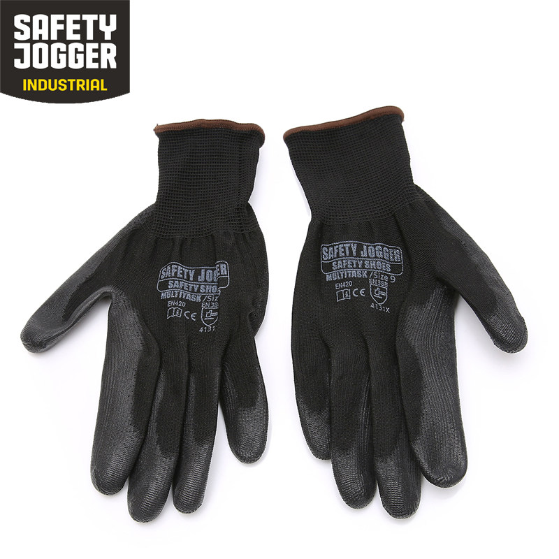 safetyjogger劳保工作手套multitask浸胶耐磨涂层耐油防割shield