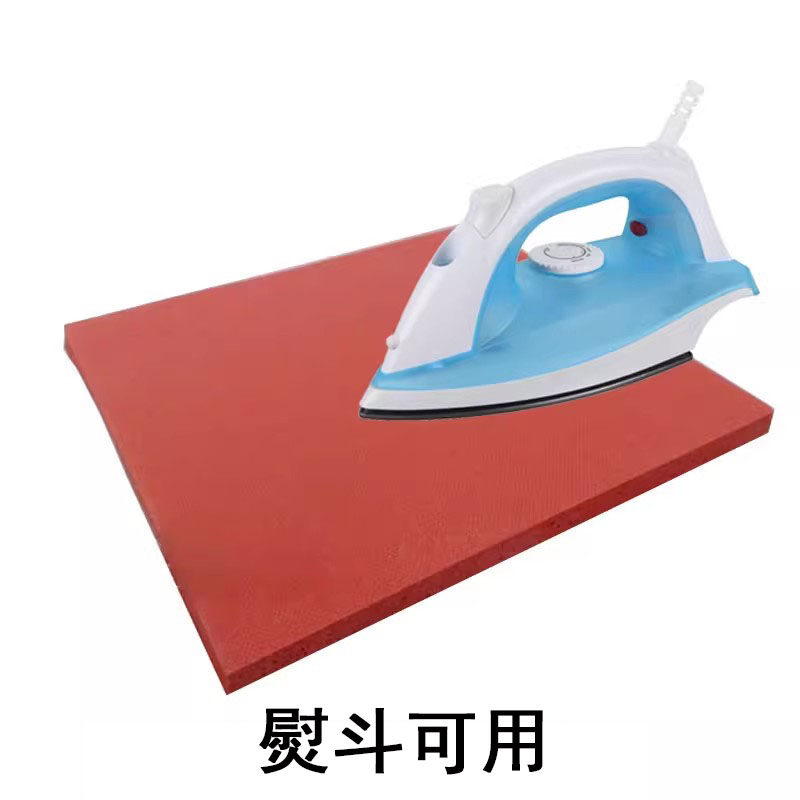热转印发泡硅胶板熨斗用无痕内裤耐高温垫子下发热自动烫画机导热