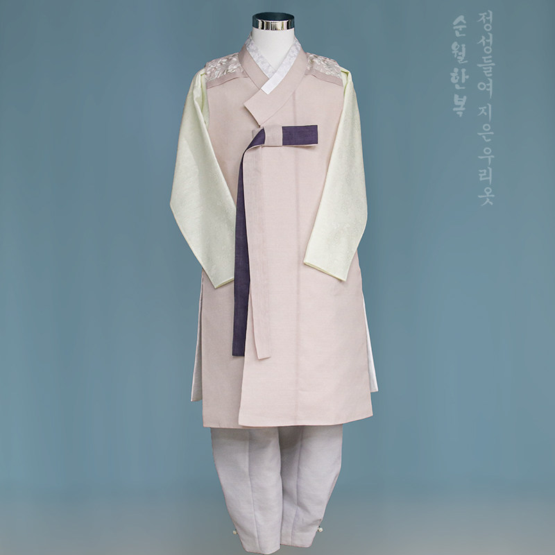 延边定制新款改良男装/新郎韩服短款马甲/主持人演讲礼服/E100222