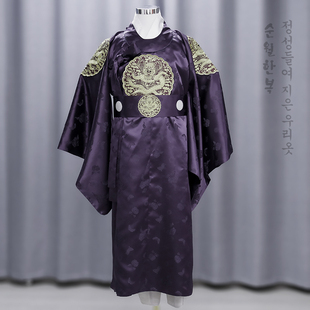 延边定制男装新郎长款韩服演出太子服舞台主持人演讲摄影韩服E240