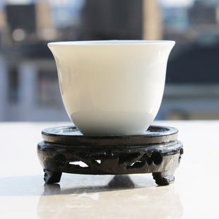 70年代酒杯茶杯怀旧装饰道具摆设民俗手工茶杯办公室功夫茶杯纯白