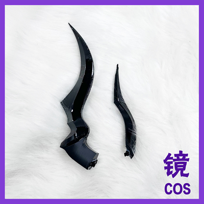 彩虹社男团VOLTACTION四季凪圣来cosplay男恶魔角 道具