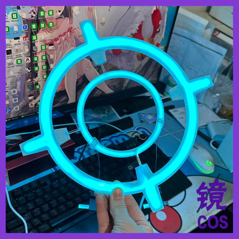 定制来图定制碧蓝档案光环