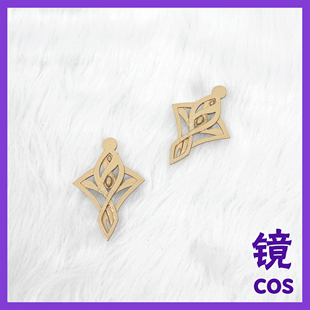 明日方舟 异格 凛御银灰 cos 原皮 领结胸针饰品道具cosplay