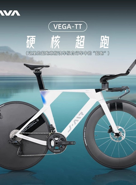 JAVA公路自行车VEGA-TT碳纤维铁人三项赛车24变速电变油碟封闭轮