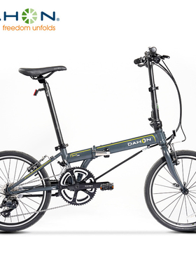 大行DAHON折叠自行车20寸18速KAC083铬钼钢S18公路折叠车P18V刹