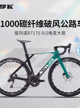 萨瓦SAVA竞赛级超轻自行车R7170电变竞速赛车天刺R7碳纤维公路车