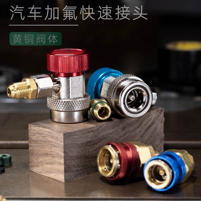 汽车加氟接头/黄铜阀体