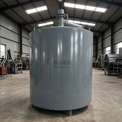 凯星机械立式吊装原木炭化炉