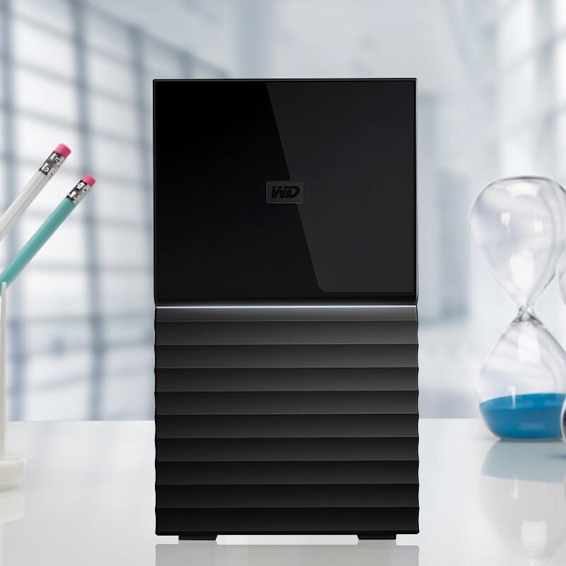 适用西部数据My Book Duo移动硬盘桌面存储3.5英寸大容量RAID存储