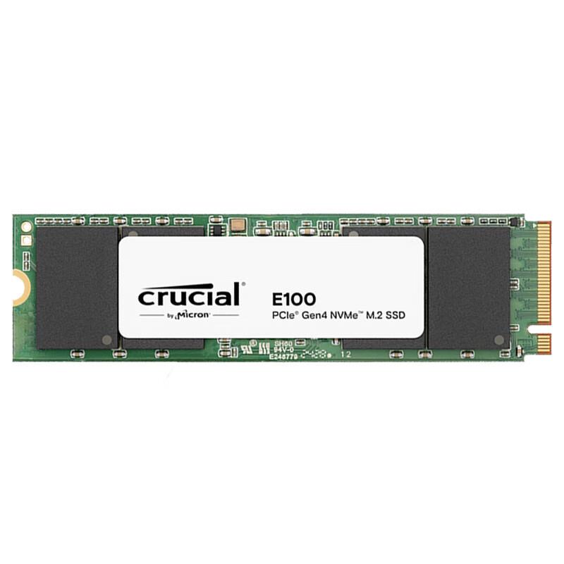 英睿达/Crucial E100 480G 1T 2T M.2 NVMe PCIe4.0*4固态硬盘SSD