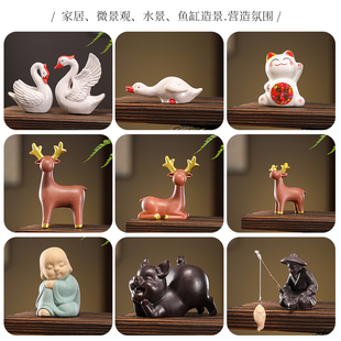 现代简约创意天鹅家居摆件装饰品客厅酒柜电视柜桌面小摆件摆设