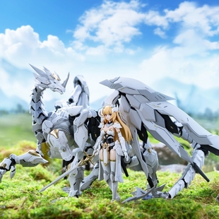 现货 塑灵模玩 白昼流星 龙之心 机娘 朵恩 国创机甲模型