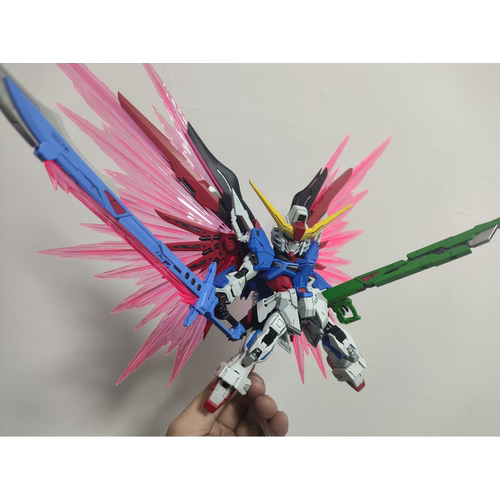 代工喷涂万代 MGSD机动战士高达SEED命运高达改色 真飞鸟拼装模型