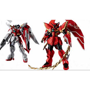 必胜客联名高达配色 RG 飞翼零式 RG 艾比安 改色喷涂拼装模型