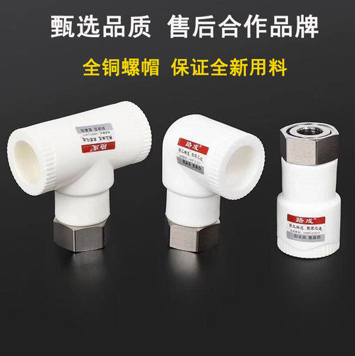 热水器配件铜帽PPR小活接4分6分